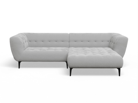 Ecksofa mit Longchair rechts